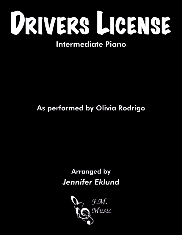 Drivers License (Intermediate Piano)